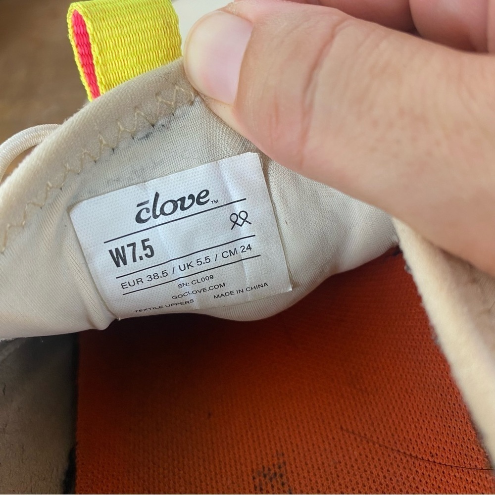 CLOVE Limited Edition Lemon Aid Comfort Shoes Size 7.5 - Picture 8 of 8